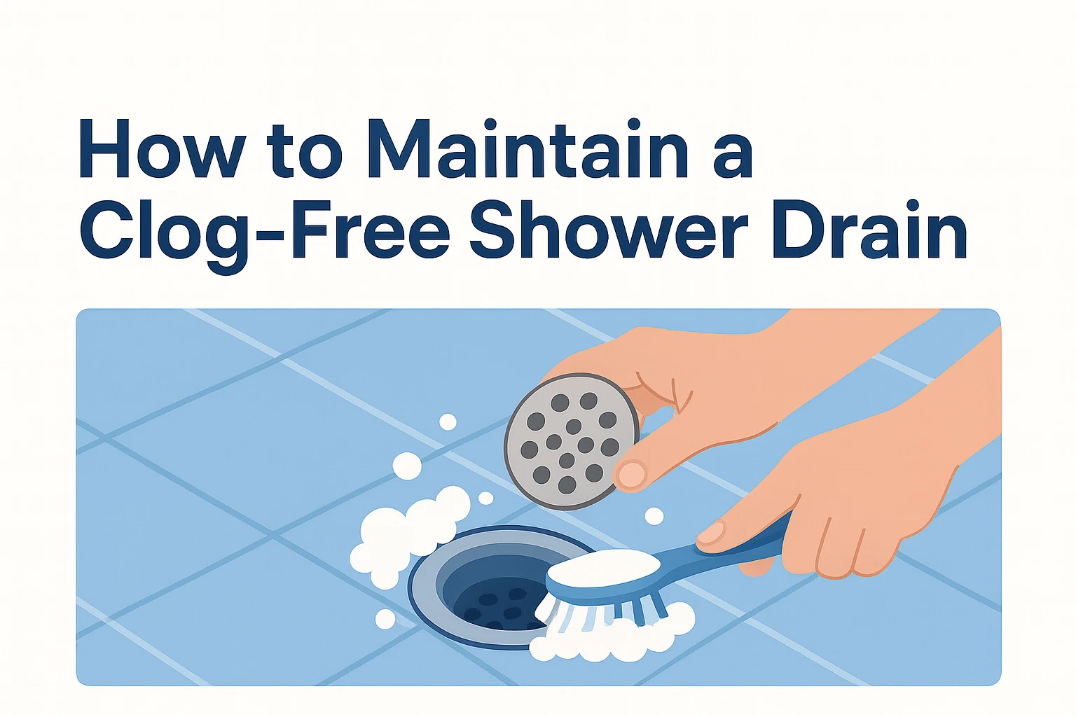 How to Maintain a Clog-Free Shower Drain