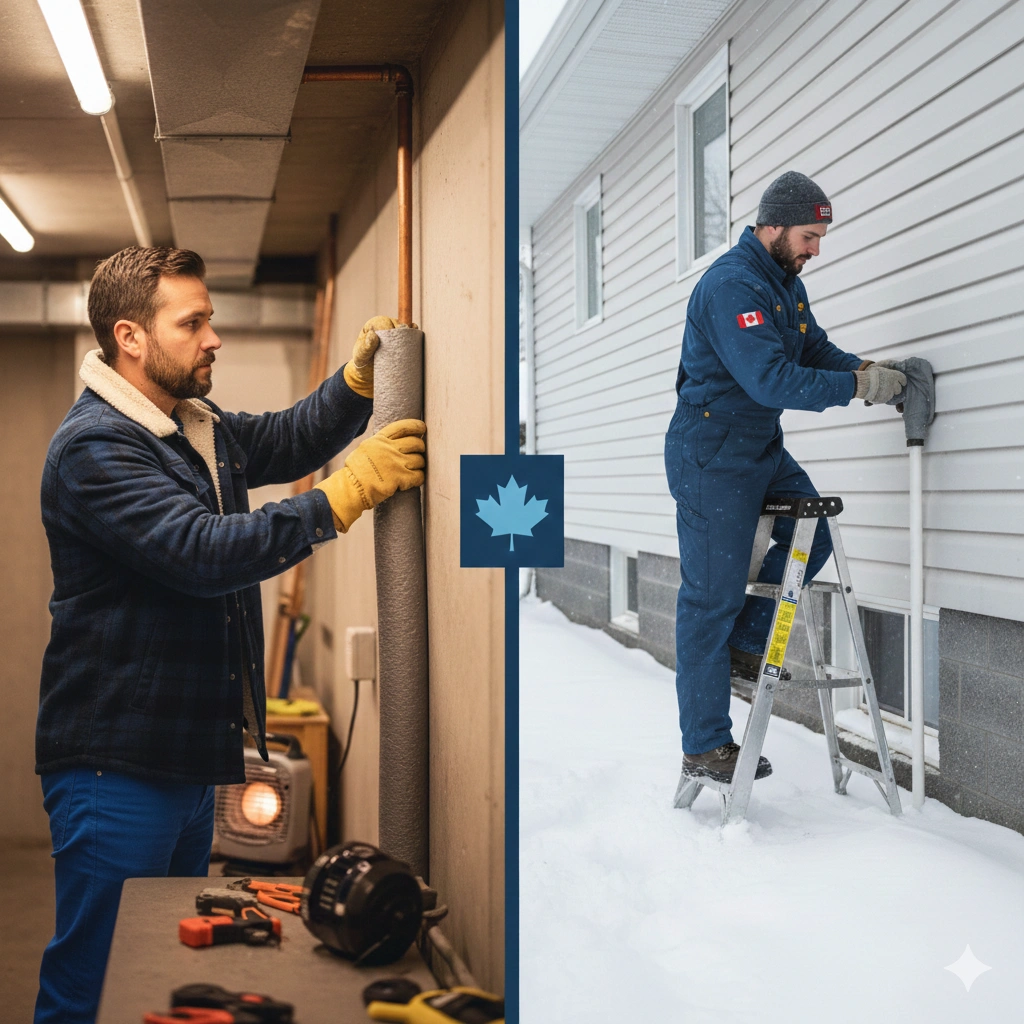 Winter Plumbing Prep: How to Prevent Frozen Pipes in Canadian Homes