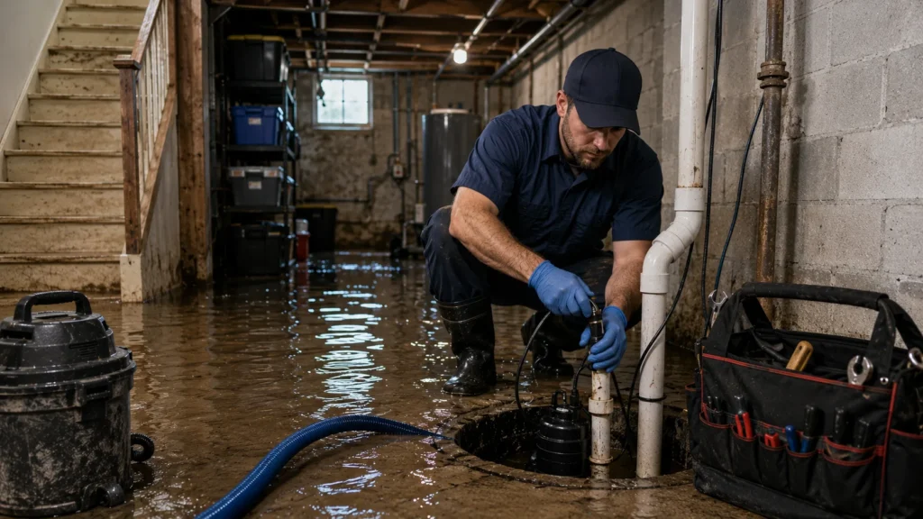 Basement Flooding in Brampton