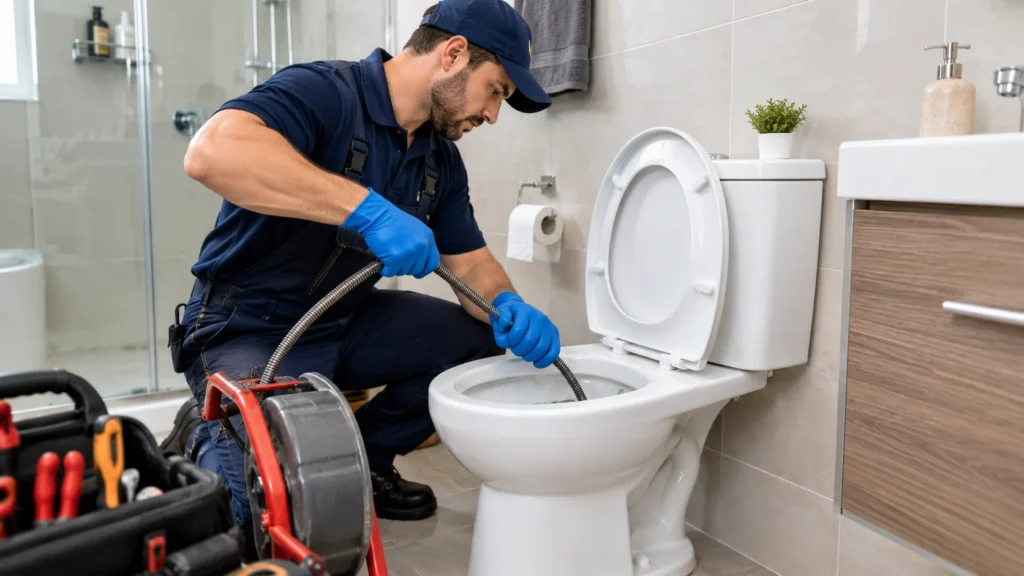 toilet keeps clogging in Brampton