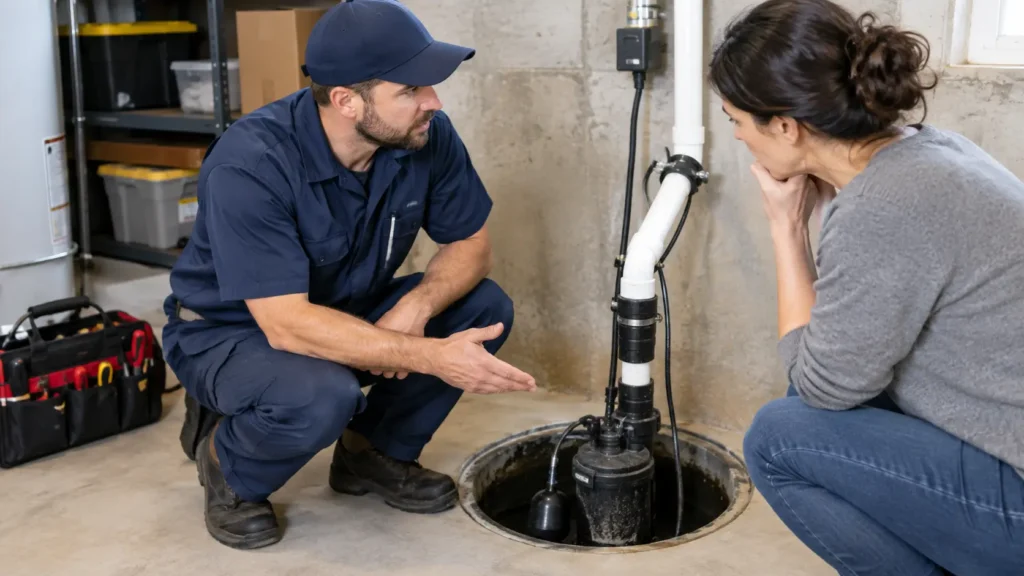 Why My Sump Pump is Running but Not Removing Water? 9 Possible Causes