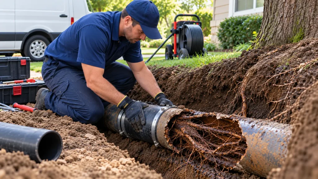 How Tree Roots Damage Sewer Lines in Brampton (and How to Spot Them Early)