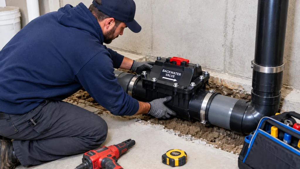 Backwater Valve Installation in Toronto | Stop Sewer Backup