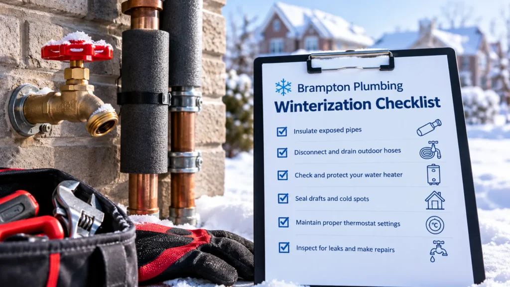 Brampton Plumbing Winterization Checklist
